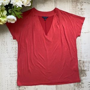 LUCKY BRAND Subtlety Pleated, Super Soft Modal Tee